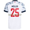 Original Fußballtrikot FC Bayern München Thomas Muller 25 Ausweichtrikot 2021-22 Für Herren